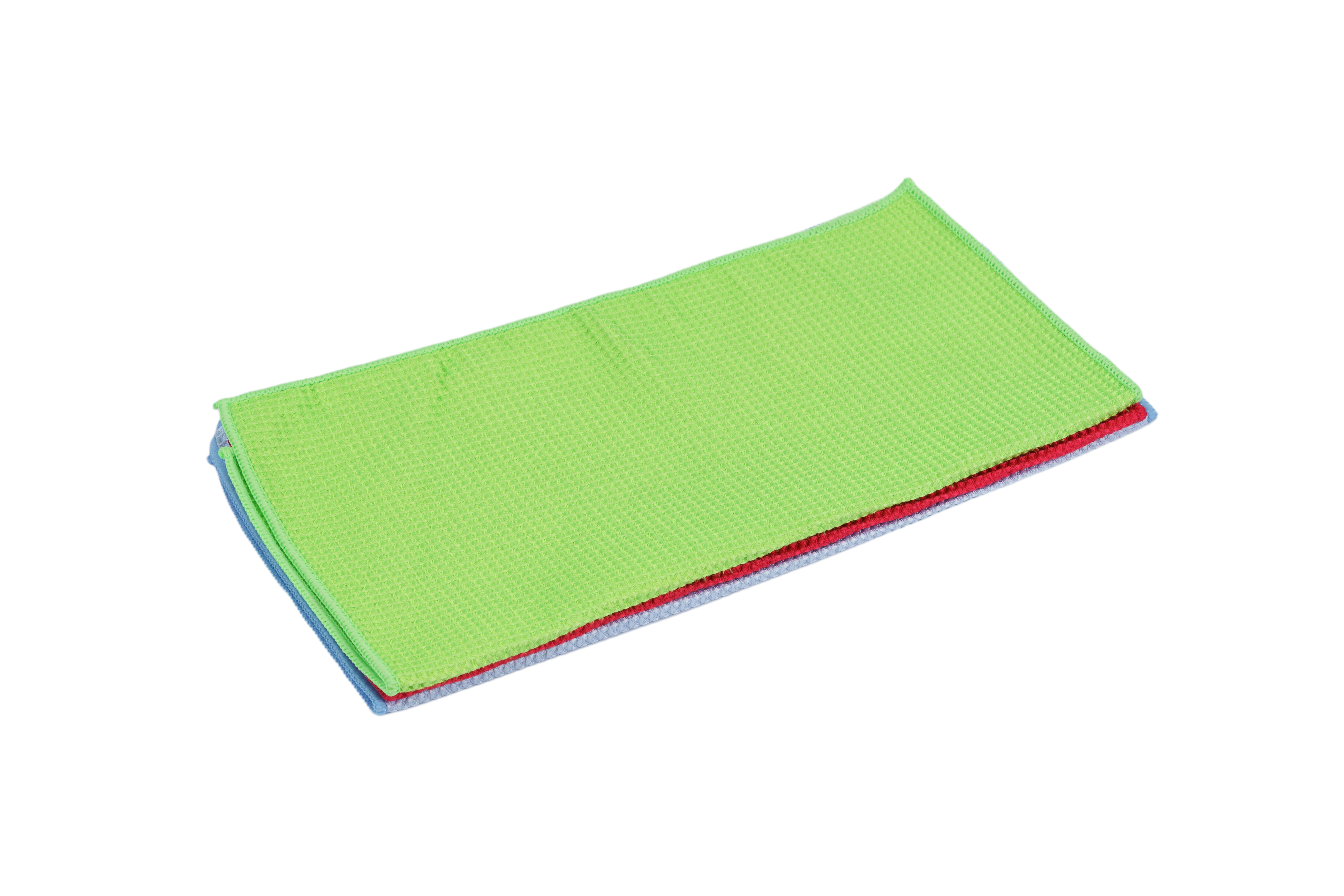 Bayeta microfibra waffle verde